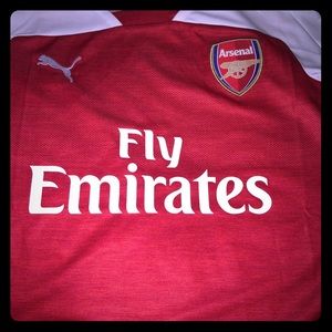 Authentic Puma Arsenal Soccer Jersey New sz 9-10